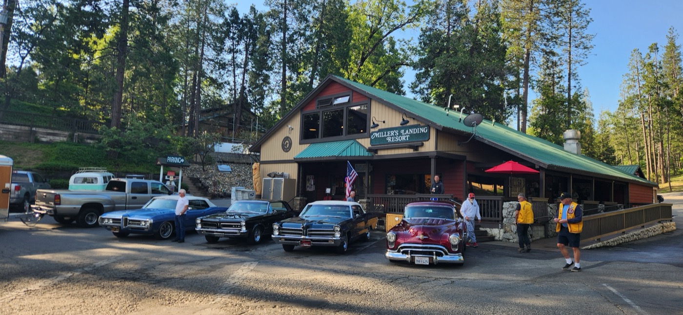 Club classics lined up at Miller's Marina